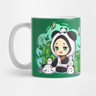 Panda-chan, will soon be available as totebag as well Mug